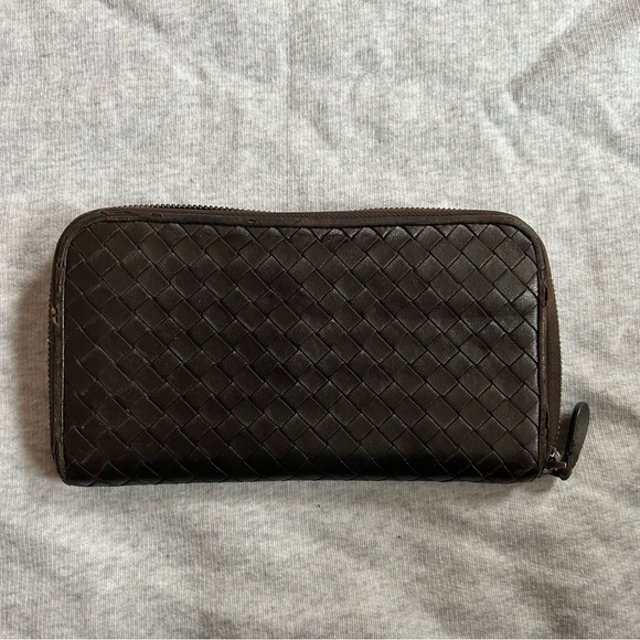 Bottega Veneta Handbags - bottega veneta long wallet brown authentic